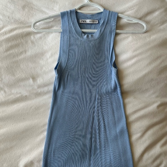 Ribbed High Neck Tank - Picture 1 of 1